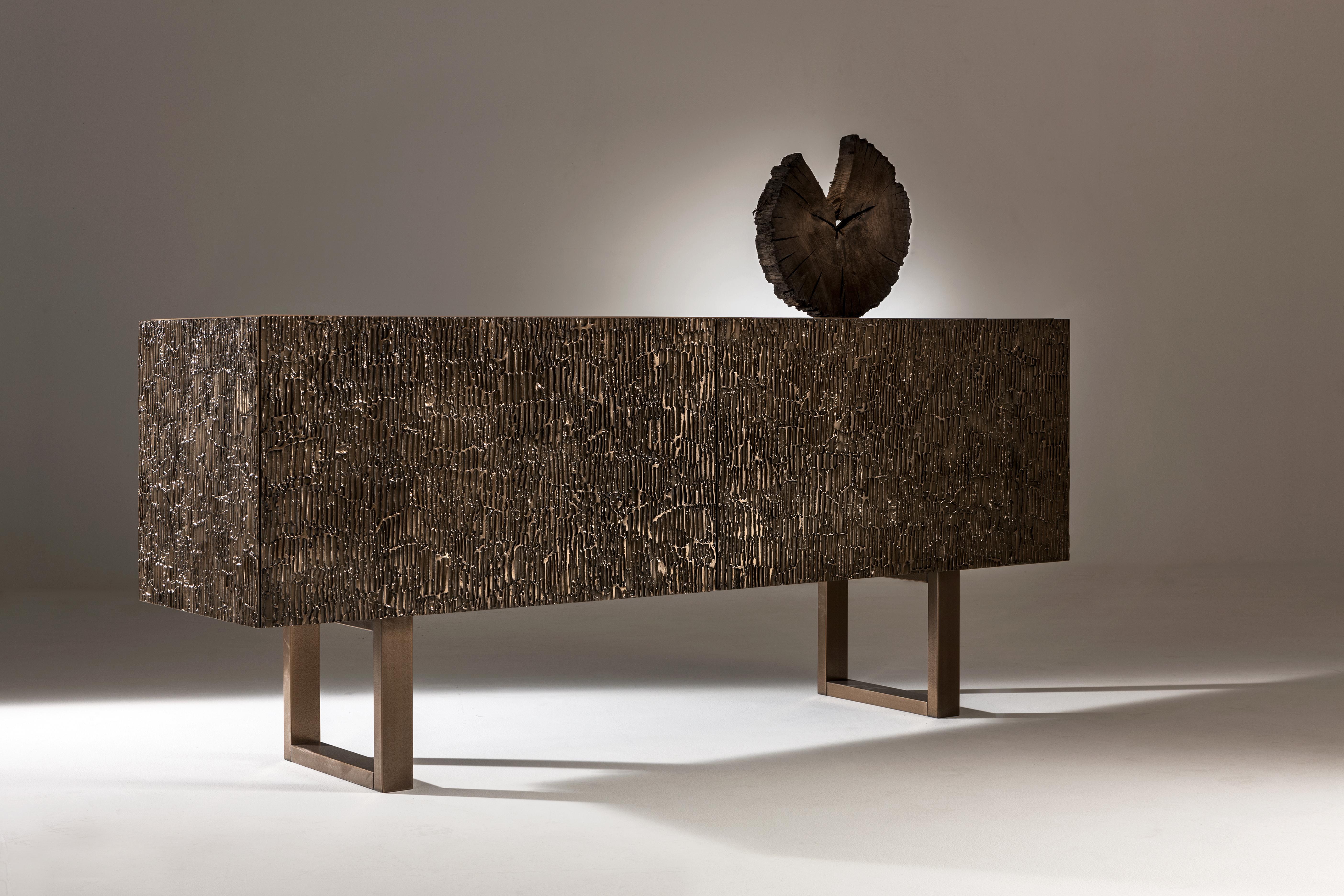 Post-Modern Corteccia Sideboard by Laurameroni For Sale