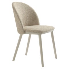 Cortina 860 Beige Curved Chair by Fabrizio Gallinaro
