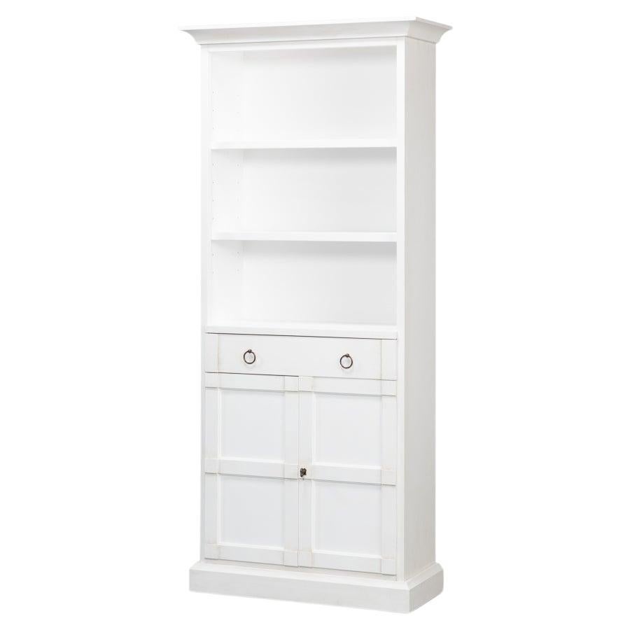 Cortina White Colonial Bookcase For Sale