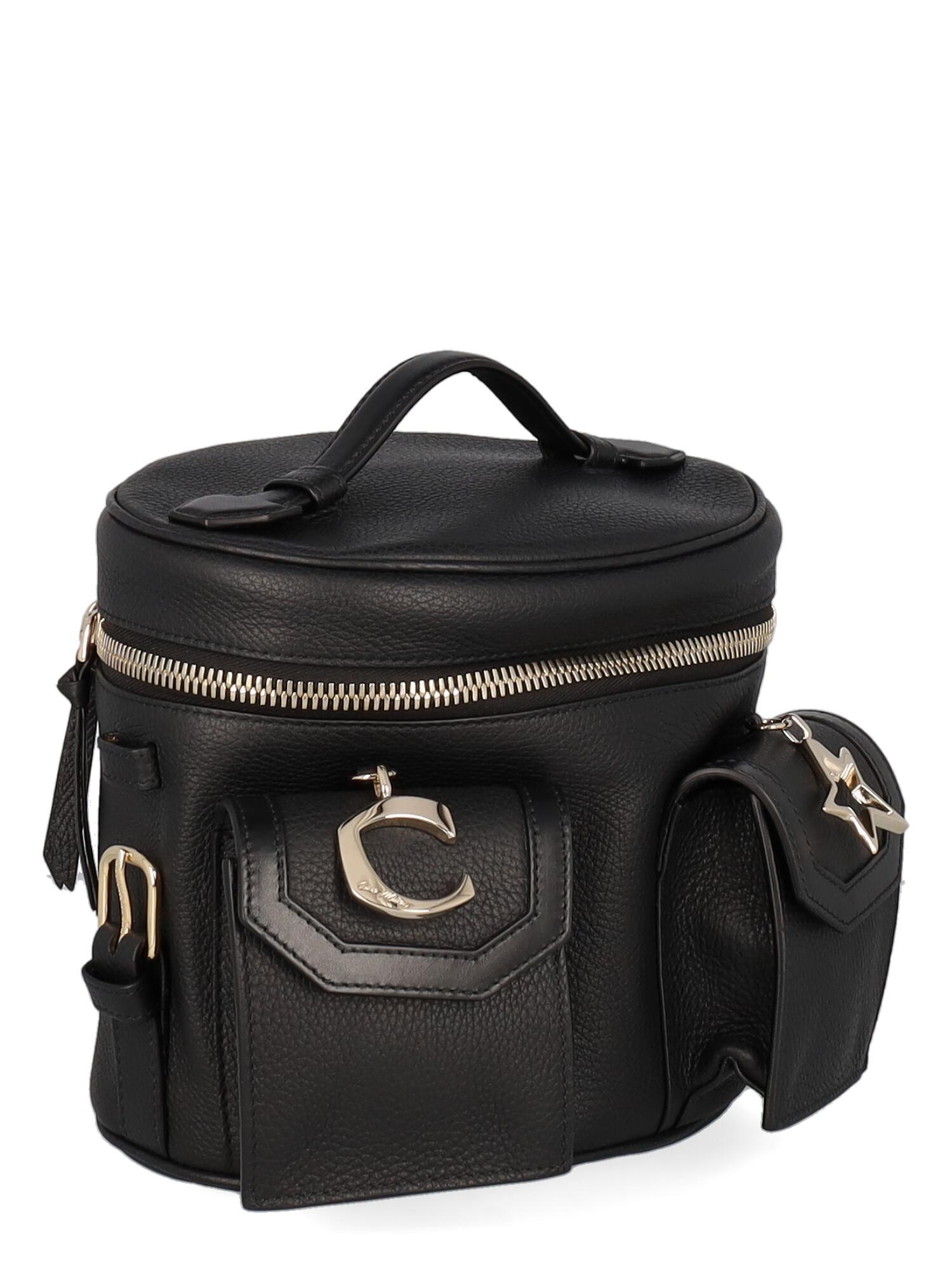 Corto Moltedo Women Backpacks Black Leather  In Good Condition For Sale In Milan, IT