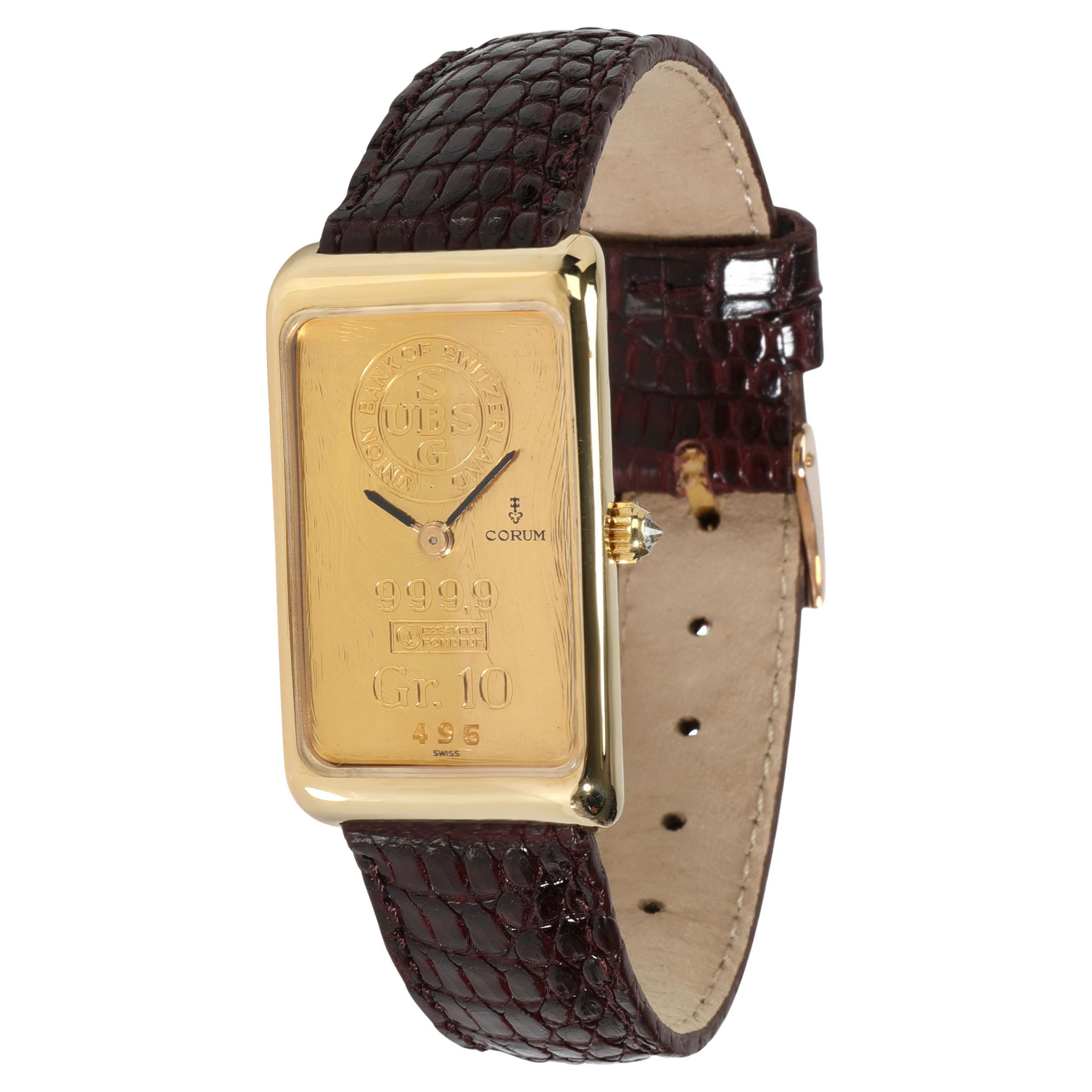 Corum 10G Ingot 14400 Unisex Watch in 18kt Yellow Gold