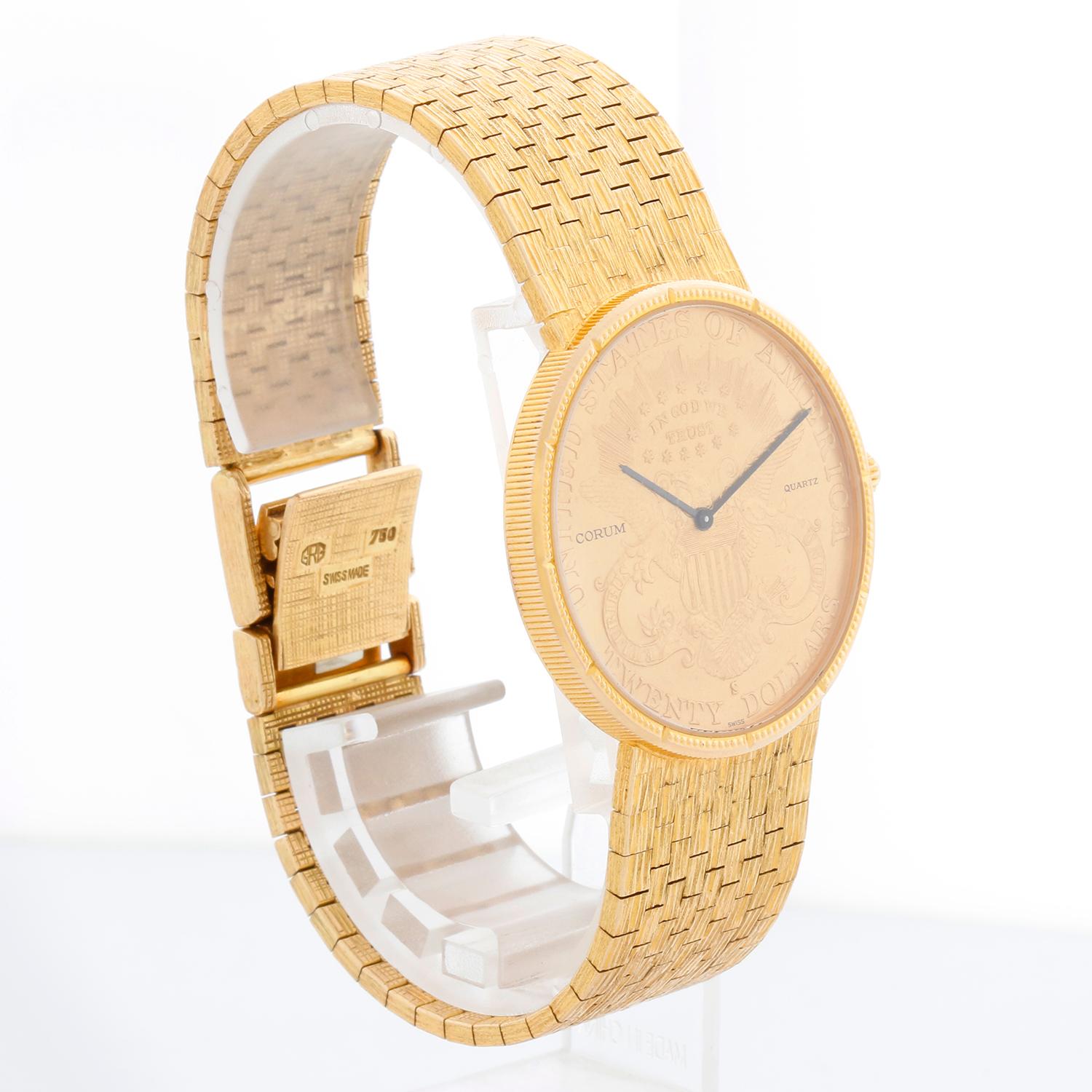 Montre en or Corum 1897 U.S. Twenty Dollar Liberty Pour hommes en vente