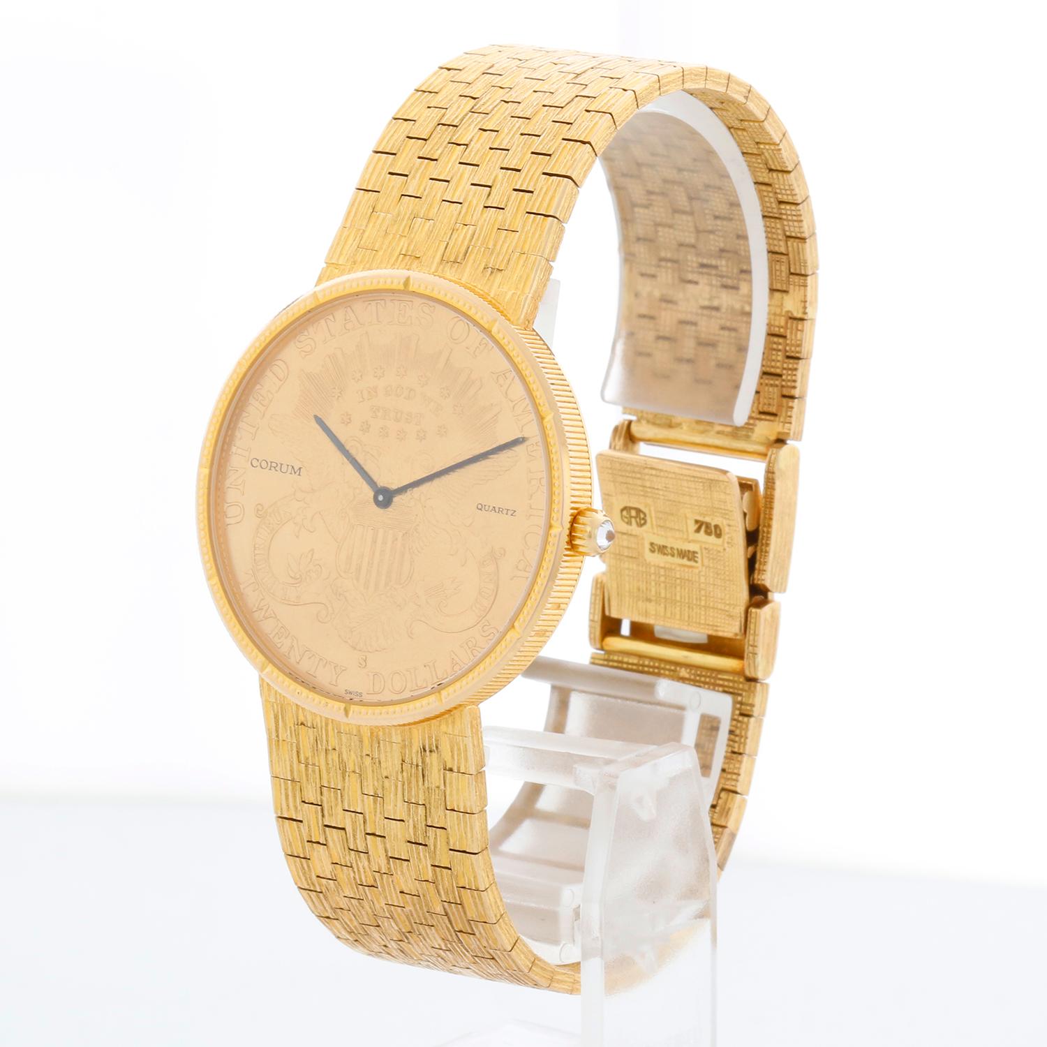 Montre en or Corum 1897 U.S. Twenty Dollar Liberty en vente 1