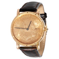 Corum $20 Münze Münze Uhr Herrenuhr in 18k Gelbgold