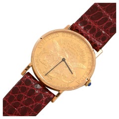 Corum 20 Dollar Gold Coin Manual Watch