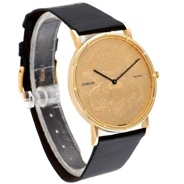Download Corum 20 Dollars Double Eagle Yellow Gold Coin Mechanical ...