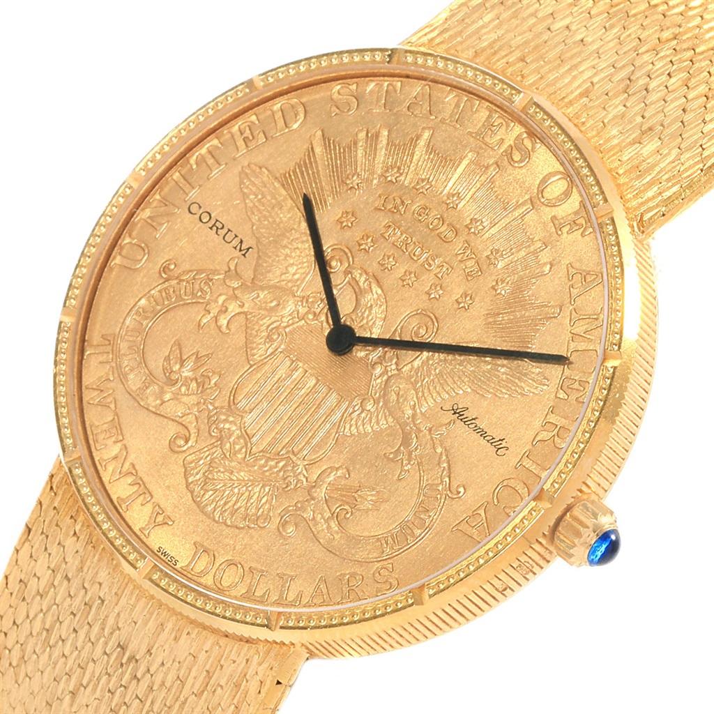 corum gold coin watch