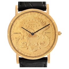 Corum 20 Dollars Double Eagle Yellow Gold Coin Year 1900