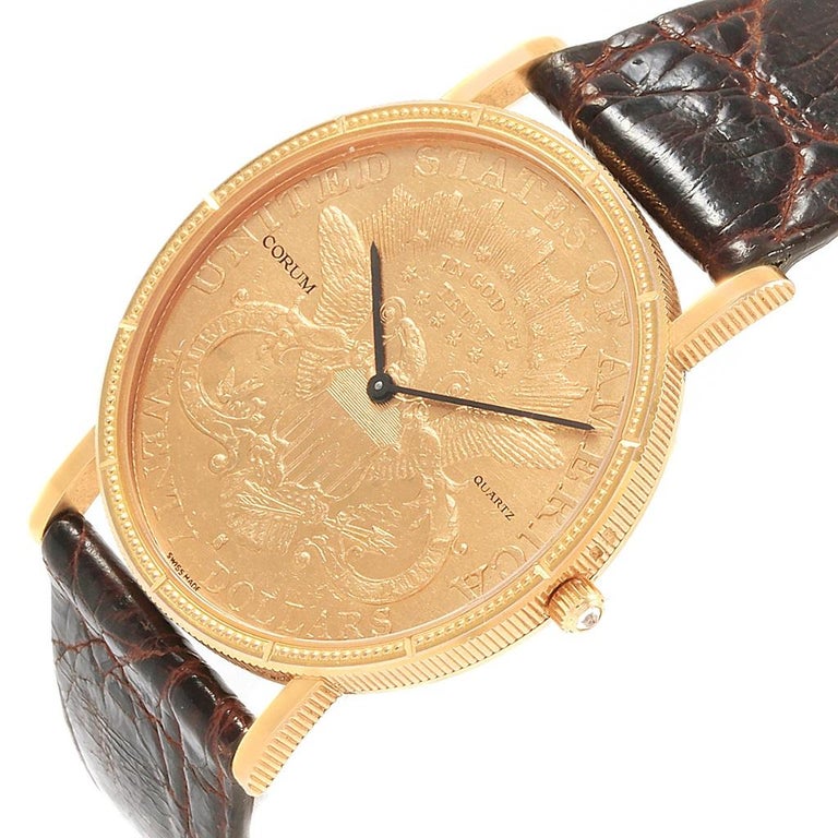 Corum 20 Dollars Double Eagle Yellow Gold Coin Year 1905 ...