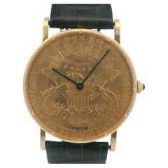 Corum $20 Gold Coin Mechanical Watch