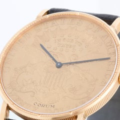 Corum $20 Liberty Gold Coin Men's 1904 Quartz Watch