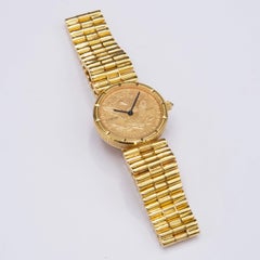 Corum $5 Coin Eagle-Liberty 4730156 Orologio da donna in oro giallo 18 carati Scatola e documenti