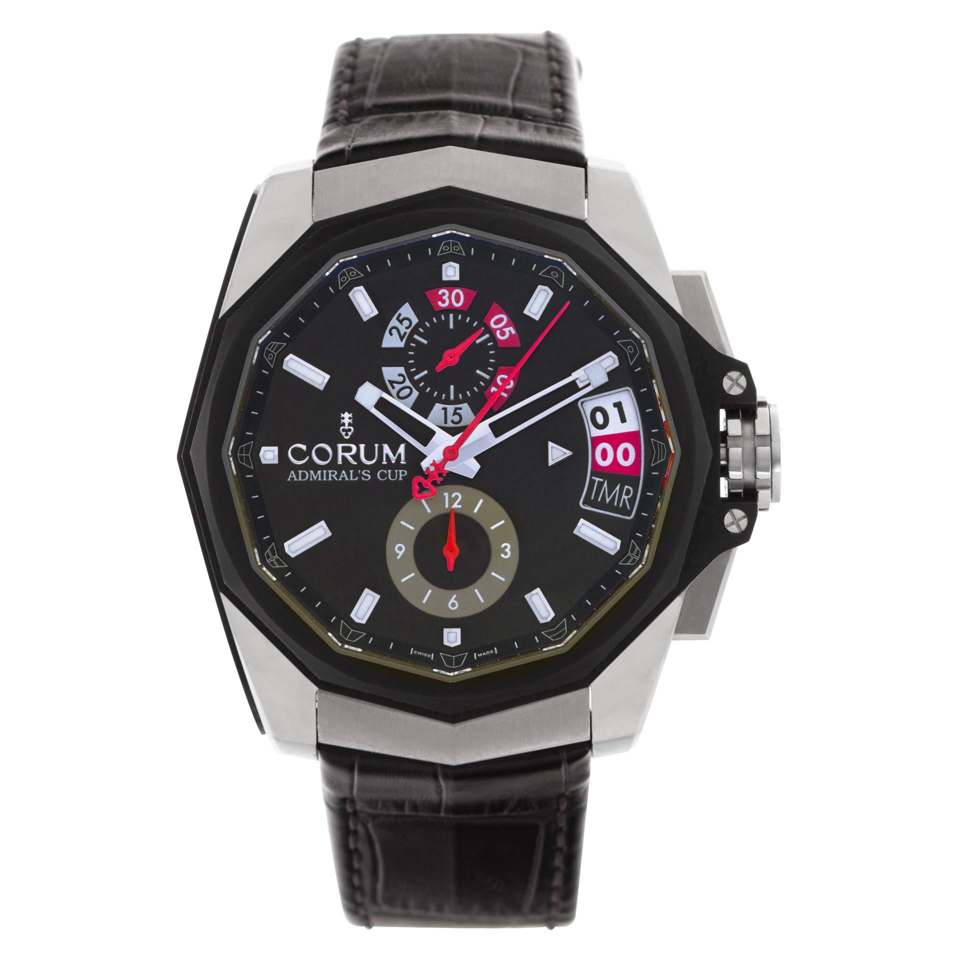 Corum Admirals Cup "AC-One 45 Regatta" titanium Automatic Wristwatch For Sale