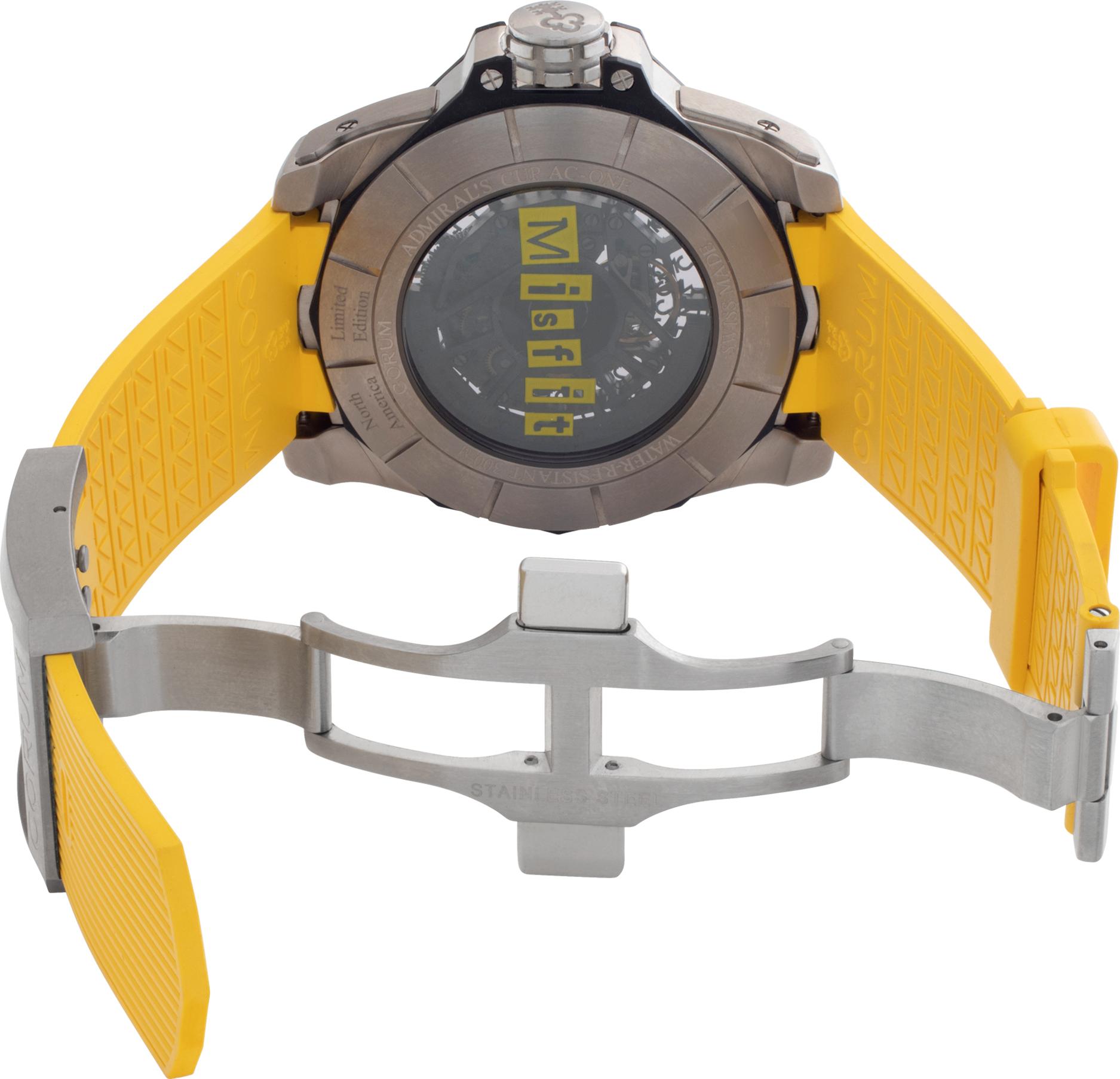 Montre-bracelet Corum Admirals Cup AC-One Misfit réf. 082.405.04/OF61 Pour hommes en vente