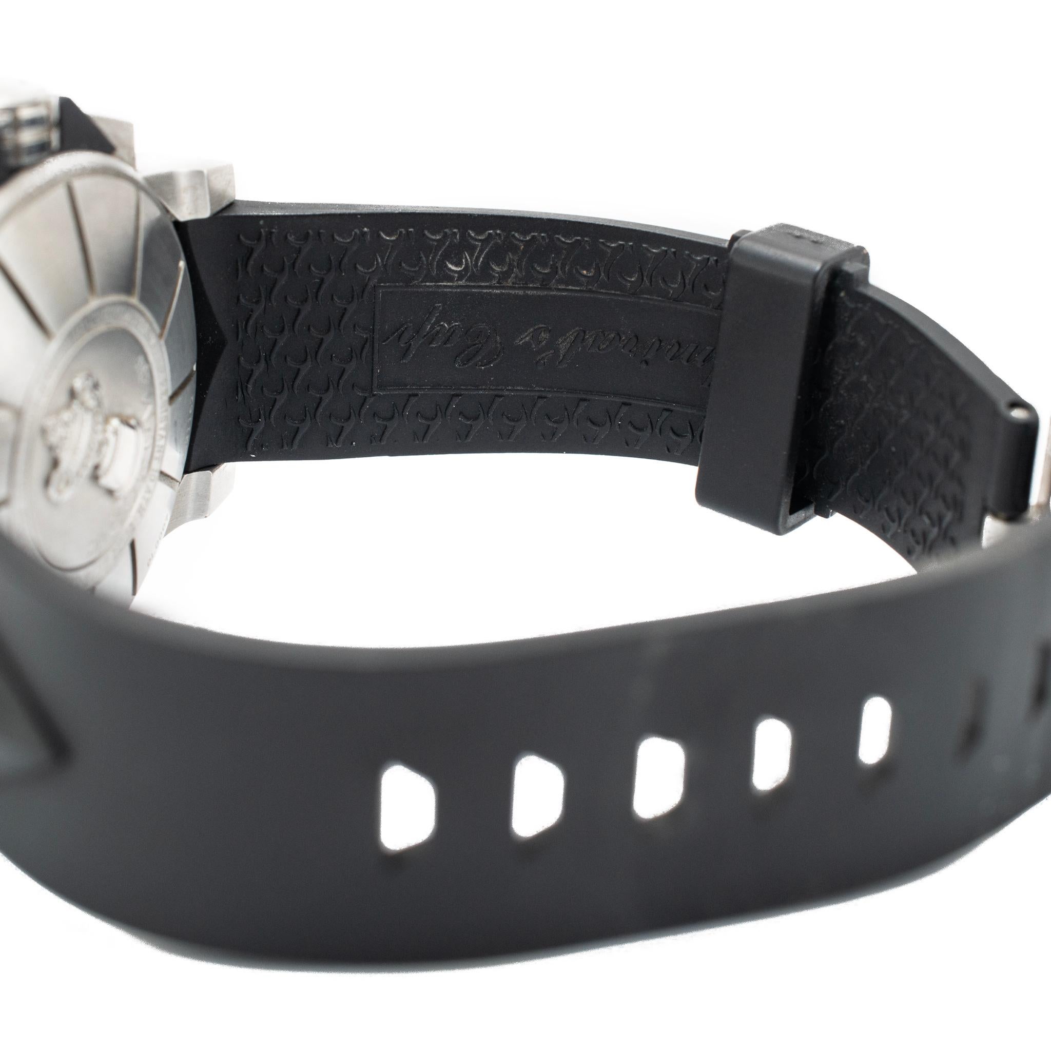 Orologio Corum Admiral's Cup Challenge 44MM 01.0007 Cronografo Automatico in Acciaio in vendita 4