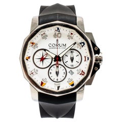 Corum Admiral’s Cup Challenge 44MM 01.0007 Steel Chronograph Automatic Watch