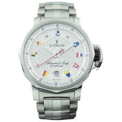 Corum Admiral's Cup Herren Automatik- SS-Uhr mit Box und Papieren 082.830.23