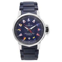Corum Admiral's Cup Steel Blue Dial Automatic Watch 082.833.20/F373