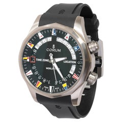 Corum Admiral's Cup Worldtimer 637.101.04/F371 Men's Watch in Titanium