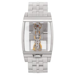 Used Corum Bridge 18k White Gold Wristwatch Ref 113.550.59