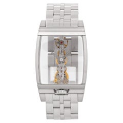 Corum Bridge Watch in 18k White Gold, Box and Papers, Manual Wind