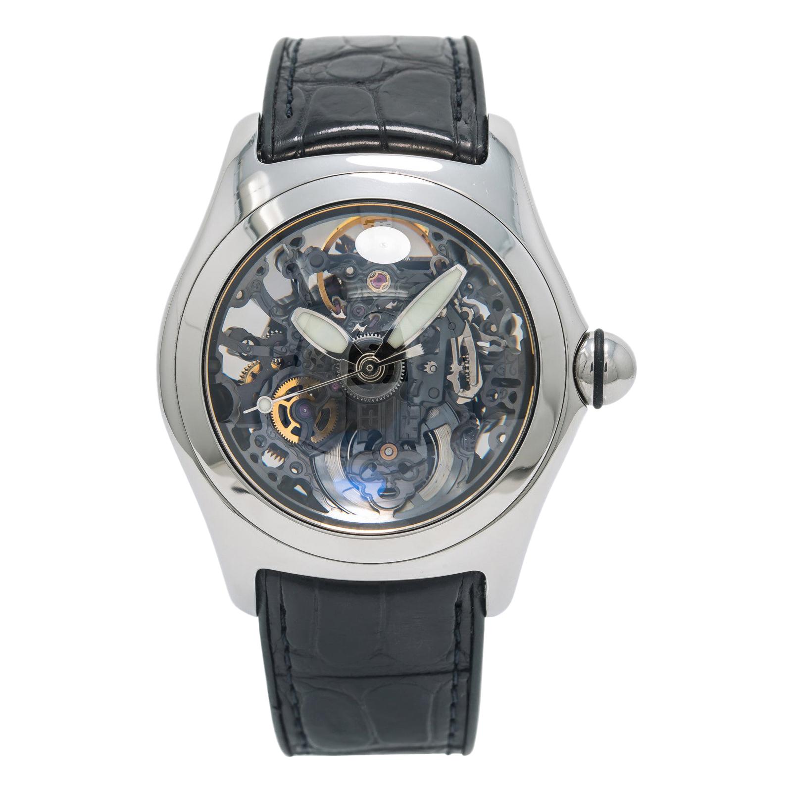 Corum Bubble 082.130.20, Silver Dial, Certified and Warranty