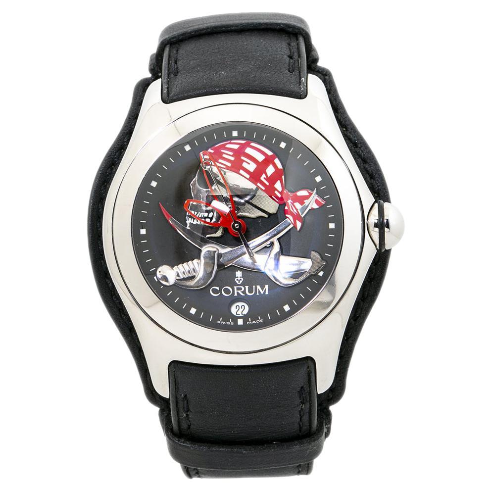Corum Bubble 082.150.20 Privateer Skull Collector Series Limited Watch For Sale