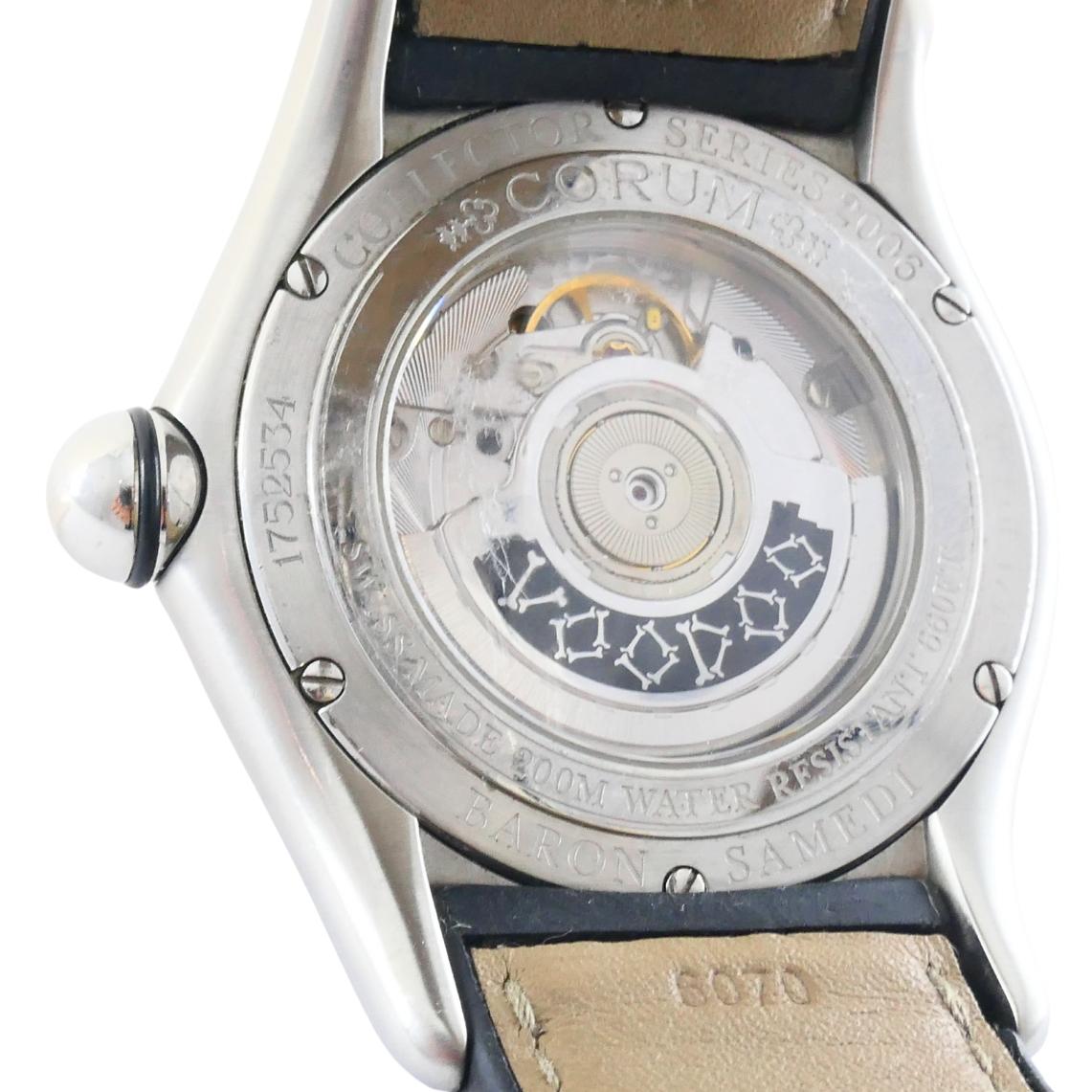 Reloj Corum Bubble Baron Samedi Coleccionable Halloween en venta 2