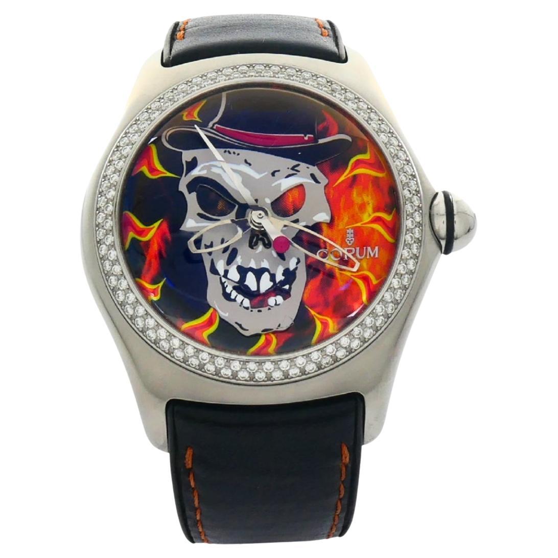 Orologio Corum Bubble Baron Samedi Halloween da collezione