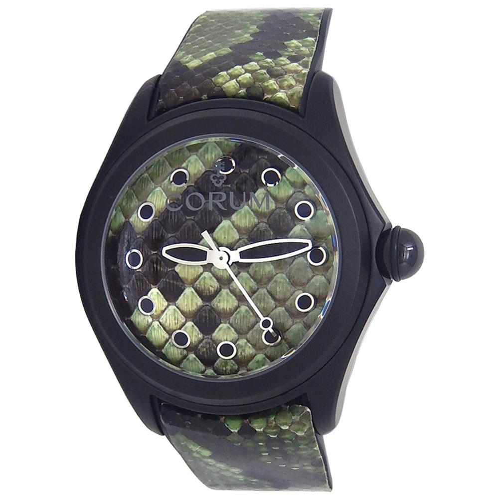 Corum Bubble L082/03192, Green Dial, Certified and Warranty