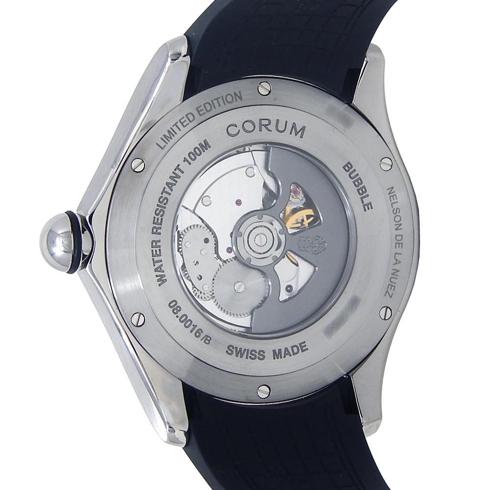 Corum Bubble Magical L390/03635, Black Dial, Certified and Warranty 1