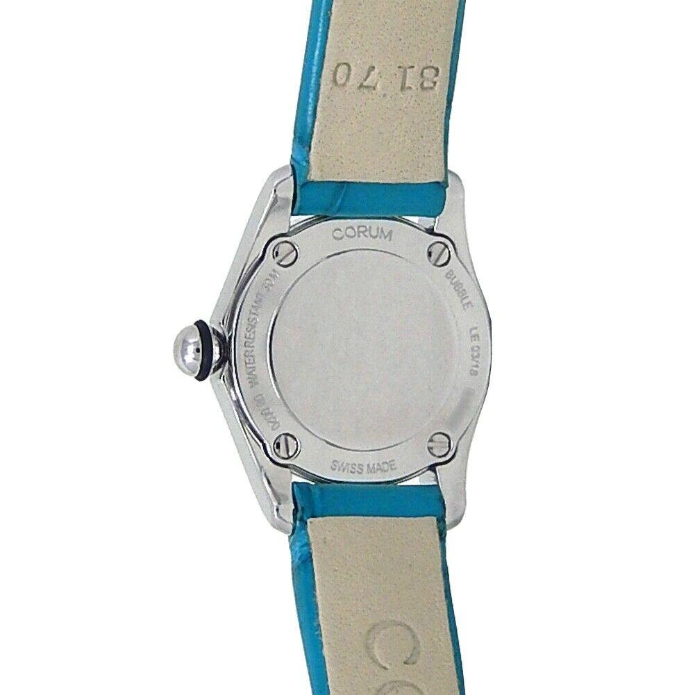 Corum Bubble Mini Stainless Steel Swiss Quartz Ladies Watch L137/03568 For Sale 1
