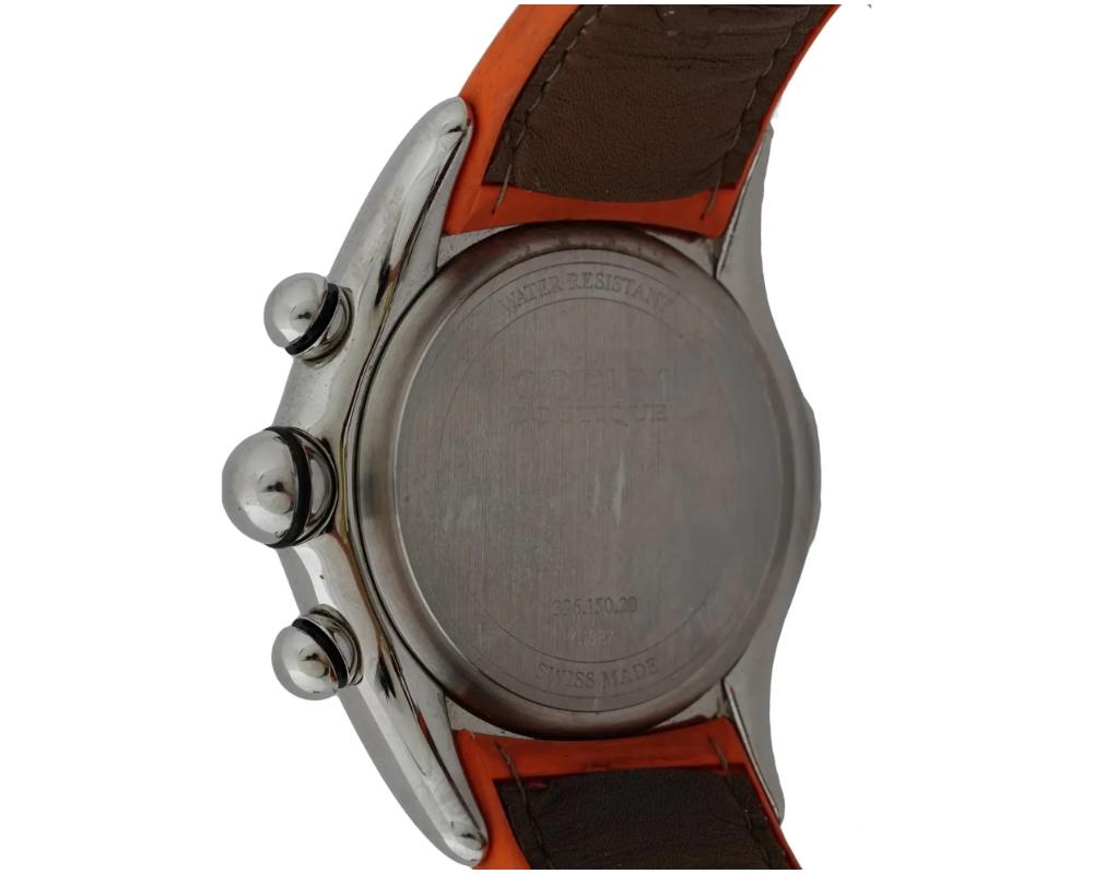Corum Bubble Orange Chronograph Wristwatch Iob 3