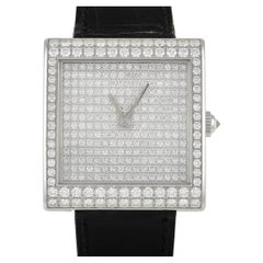 Corum Buckingham Ladies White Gold Diamond Watch 138.182.69