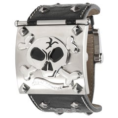 Montre pour homme Corum Buckingham Skull 138.77.20 en acier inoxydable