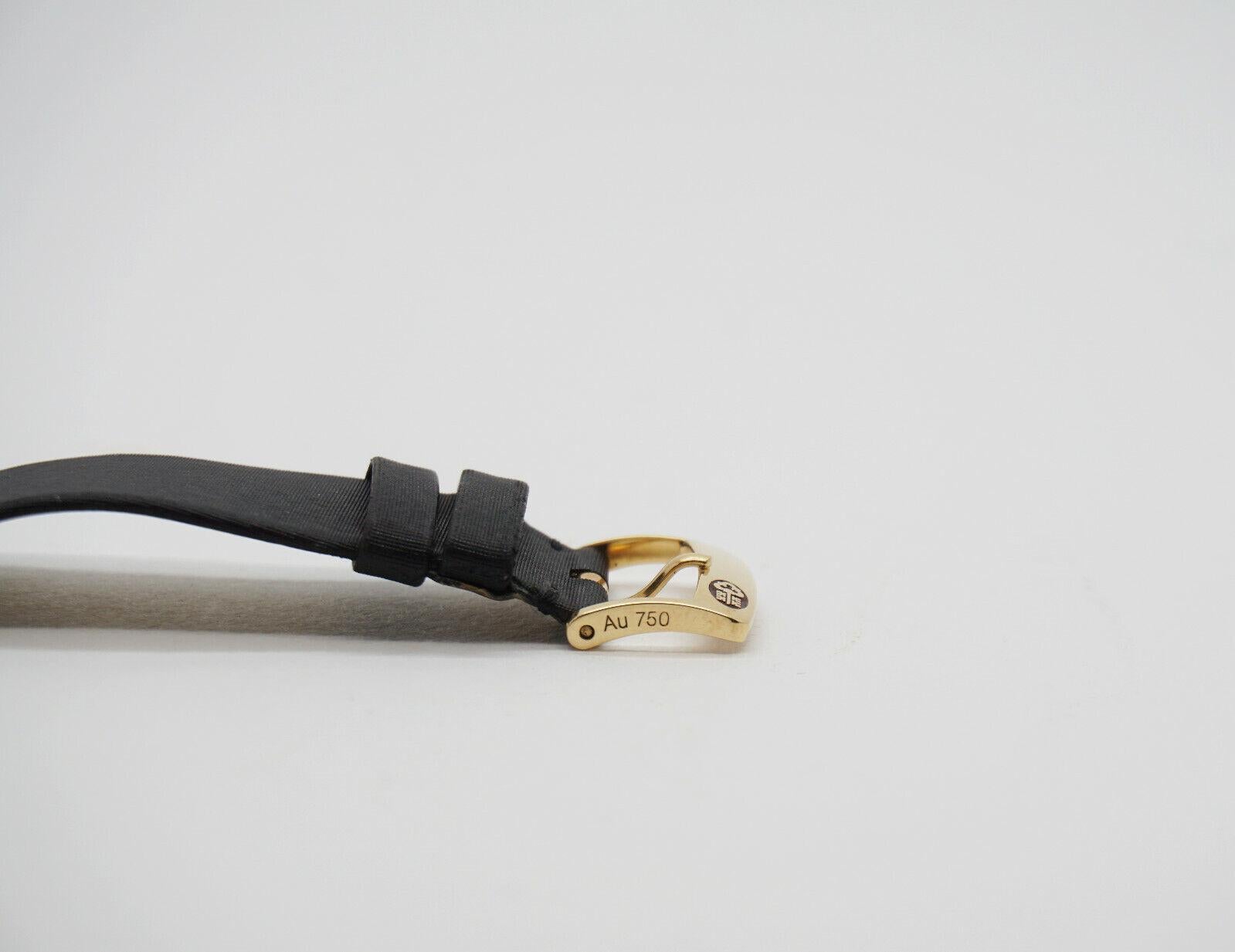 Corum Butterfly 18k Yellow Gold Ladies Watch 24mm Model 137.640.56 For Sale 5
