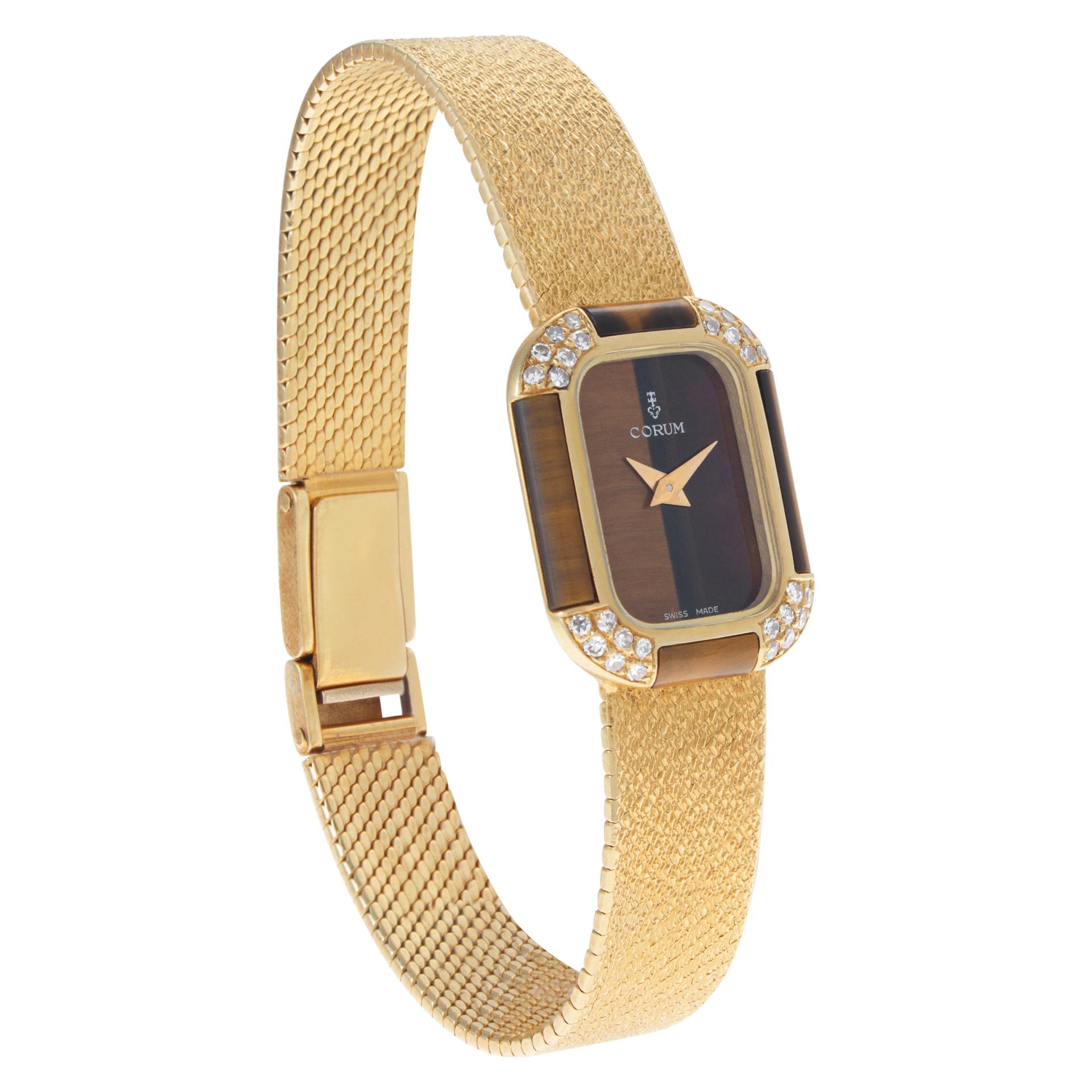 33mm watch on woman's wrist