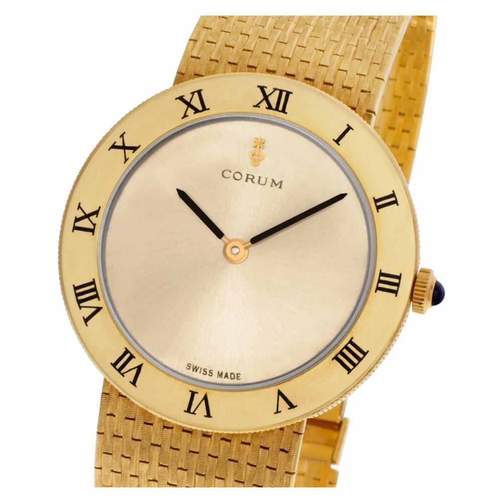 Corum Classic 57104-100593, Gold Dial, Certified and Warranty 3