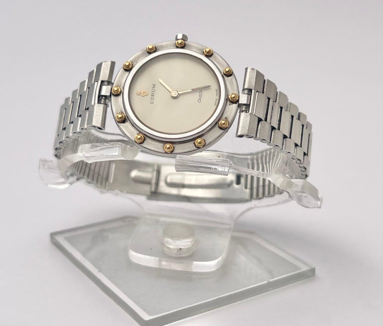 Corum Clipper Club 29mm Ivory Dial Stainless Steel and 18k Gold