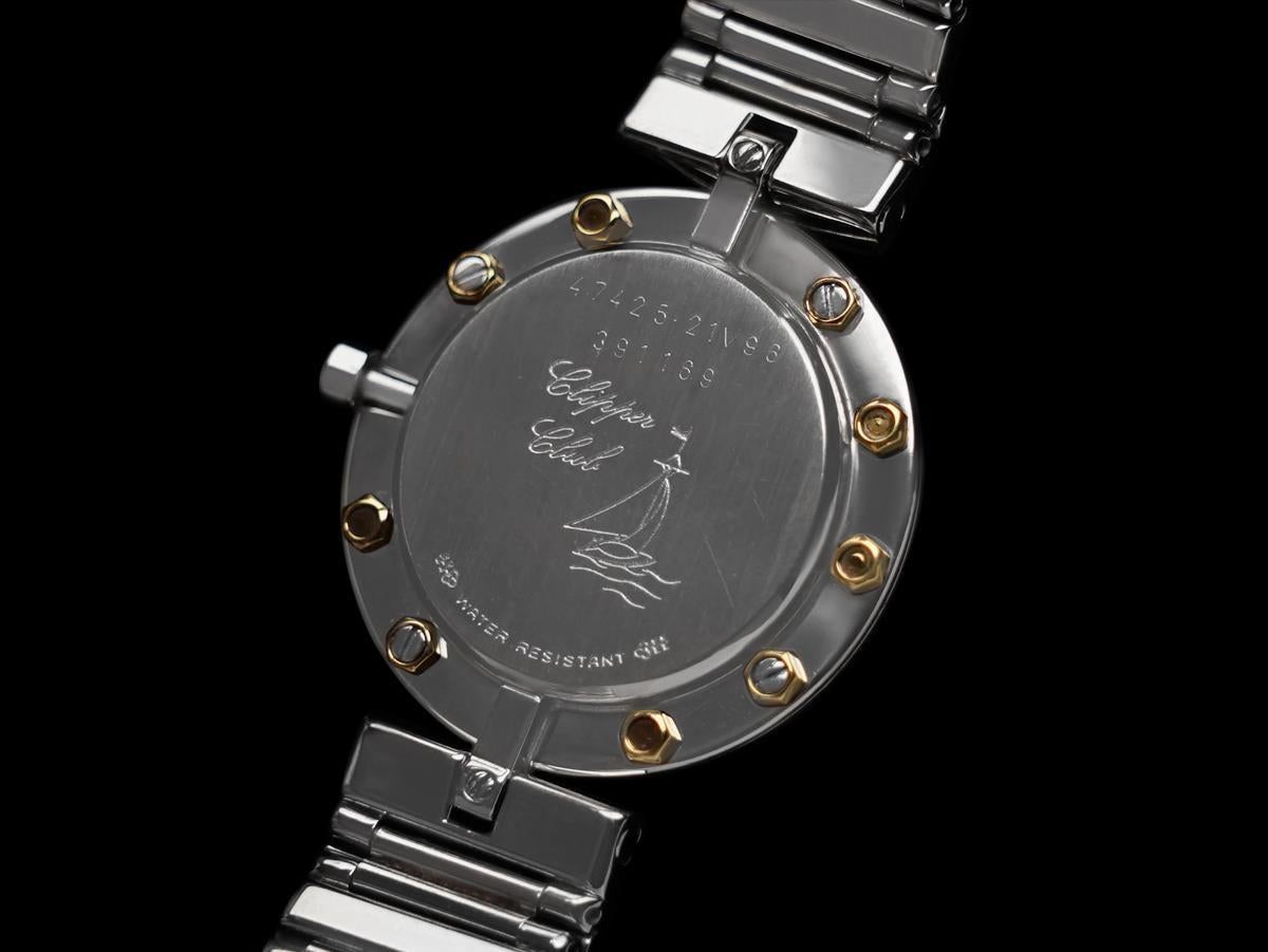Orologio al quarzo Corum Clipper Club Ladies 2-Tone - Acciaio inossidabile e oro 18 carati in vendita 2