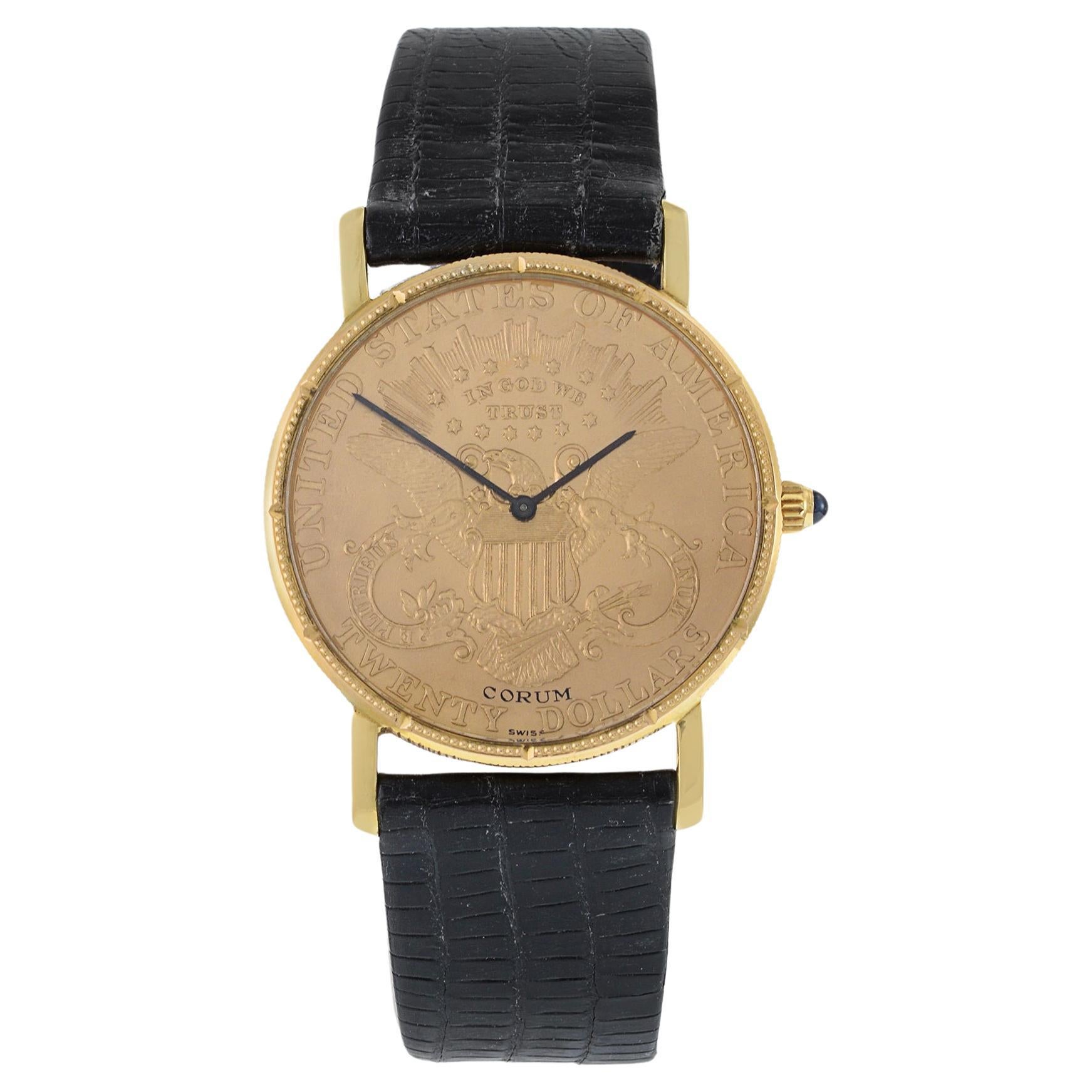 Montre Corum Coin Or 18K et 22K en vente