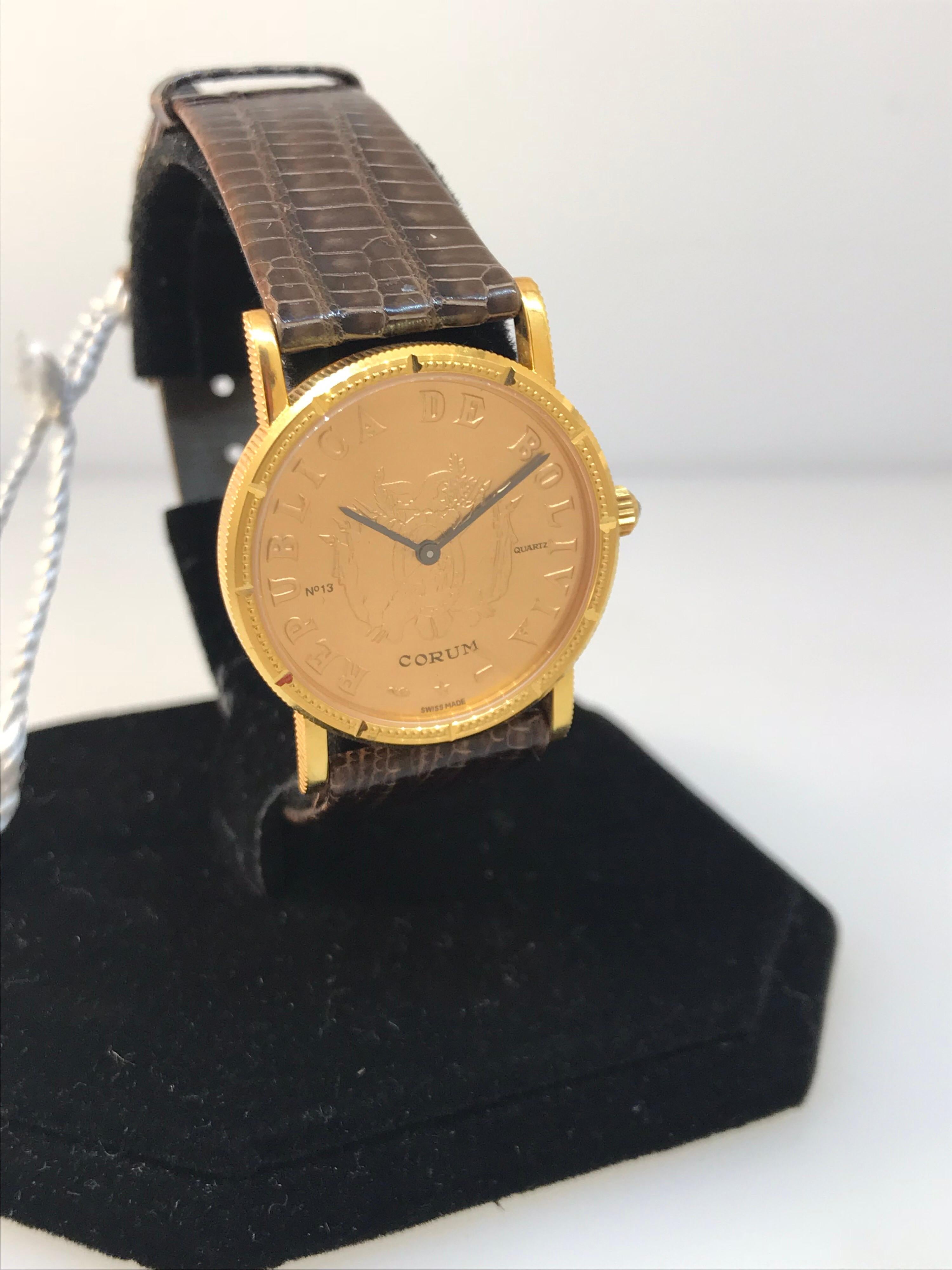 corum coin watches for sale