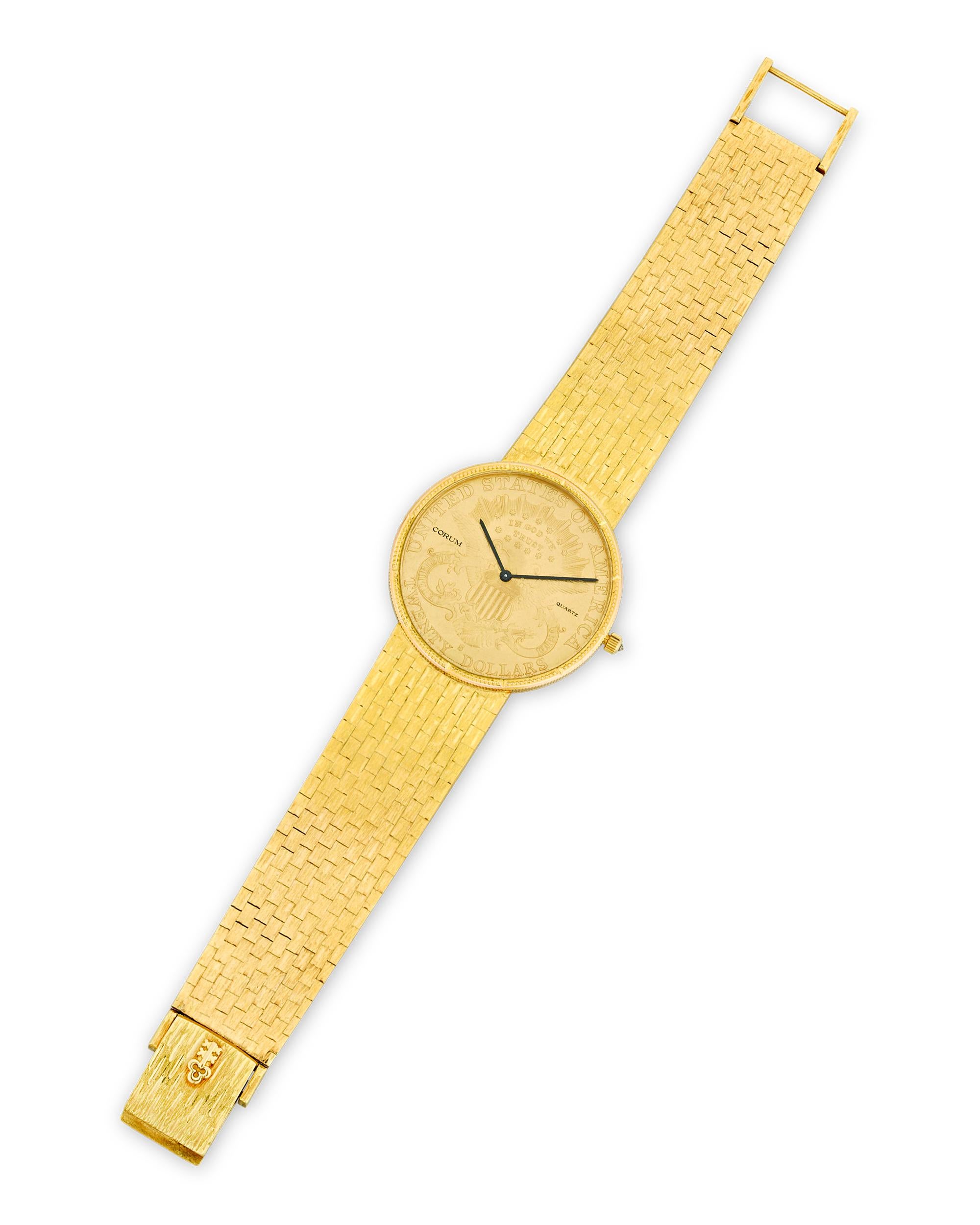 gold eagle watch