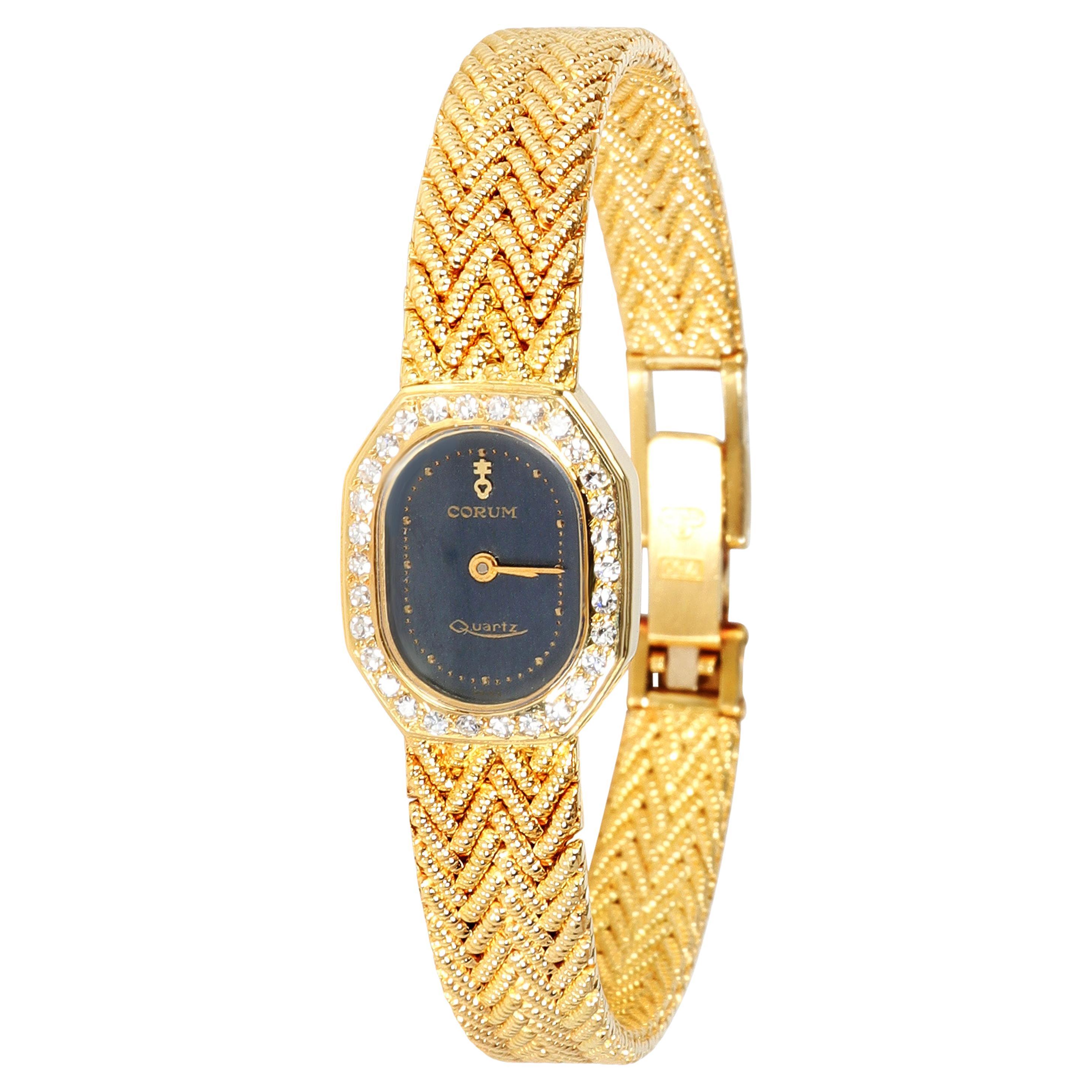Corum Dress 37107 Women's Watch in 18kt Yellow Gold
