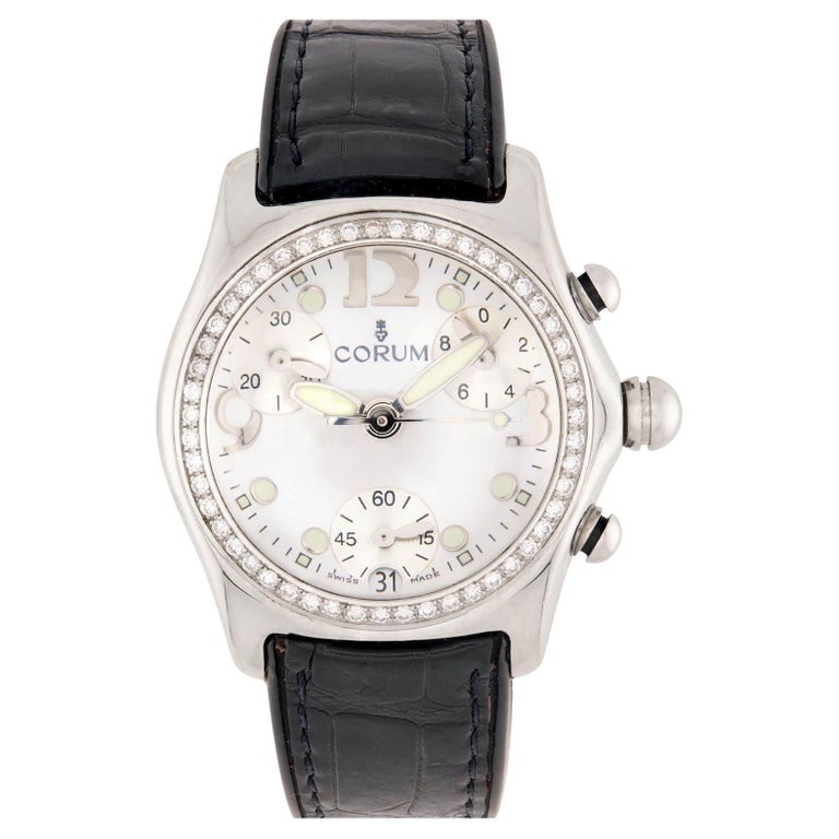 CORUM Estate Edelstahl Diamant Damen 