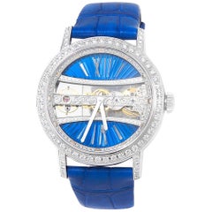 Corum Golden Bridge 113.000.69/0F03 BD91G, Blue Dial, Certified