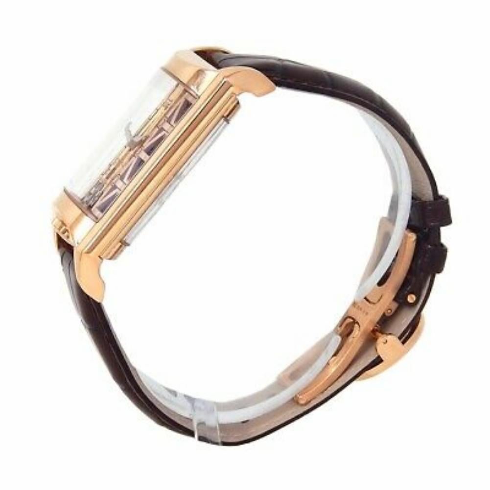 Corum Golden Bridge B313/03296, Rose Dial, Certified and Warranty In Excellent Condition In Miami, FL