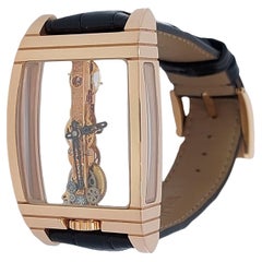 Used Corum Golden Bridge Model, 18kt Rose Gold, Linear Movement, Hand Winding