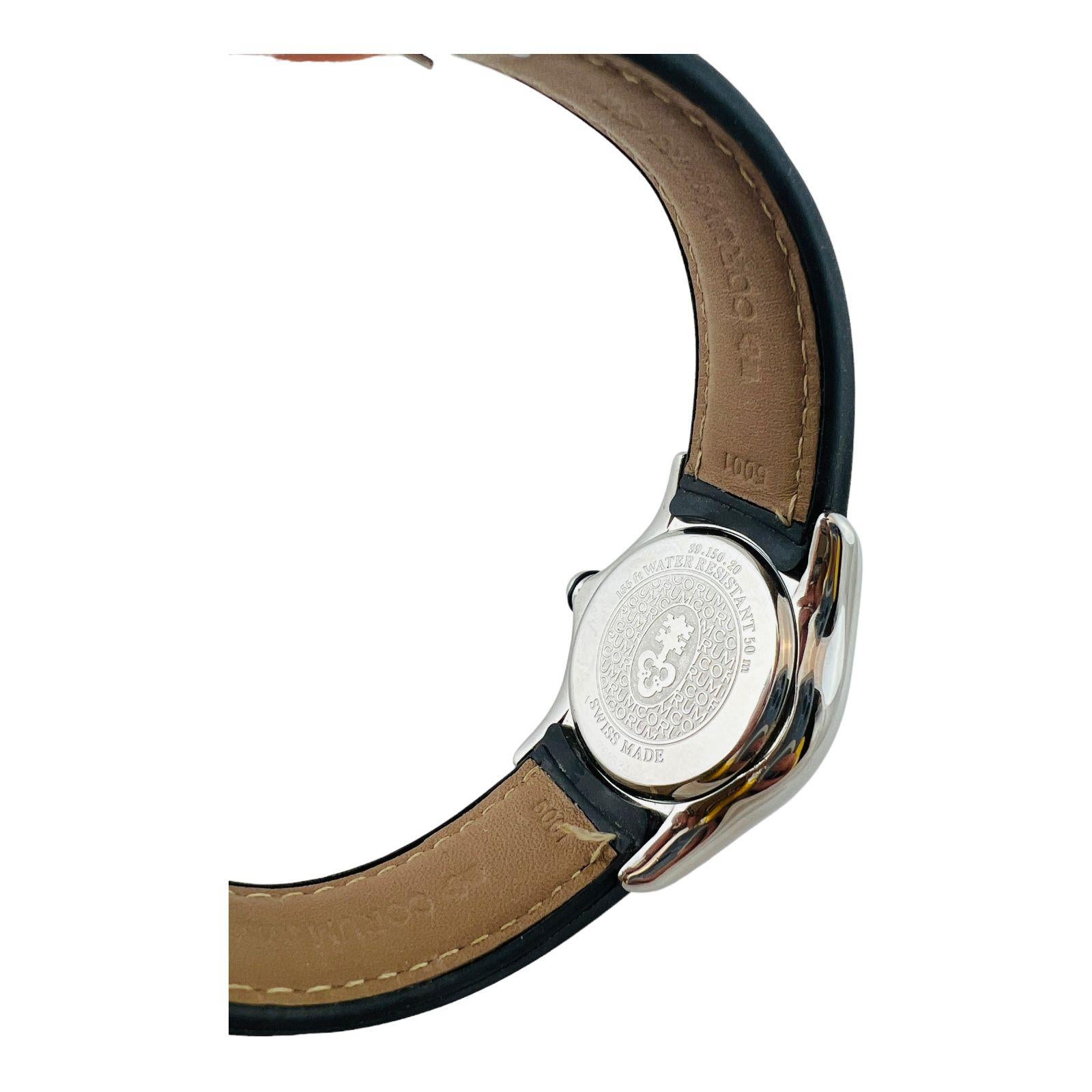 Corum Ladies Bubble Watch Mother of Pearl Dial 39.150.21 9