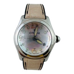 Corum Ladies Bubble Watch Mother of Pearl Dial 39.150.21